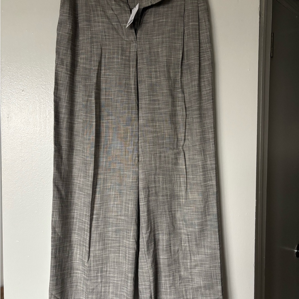 Topshop Women's Charcoal Dress Pants